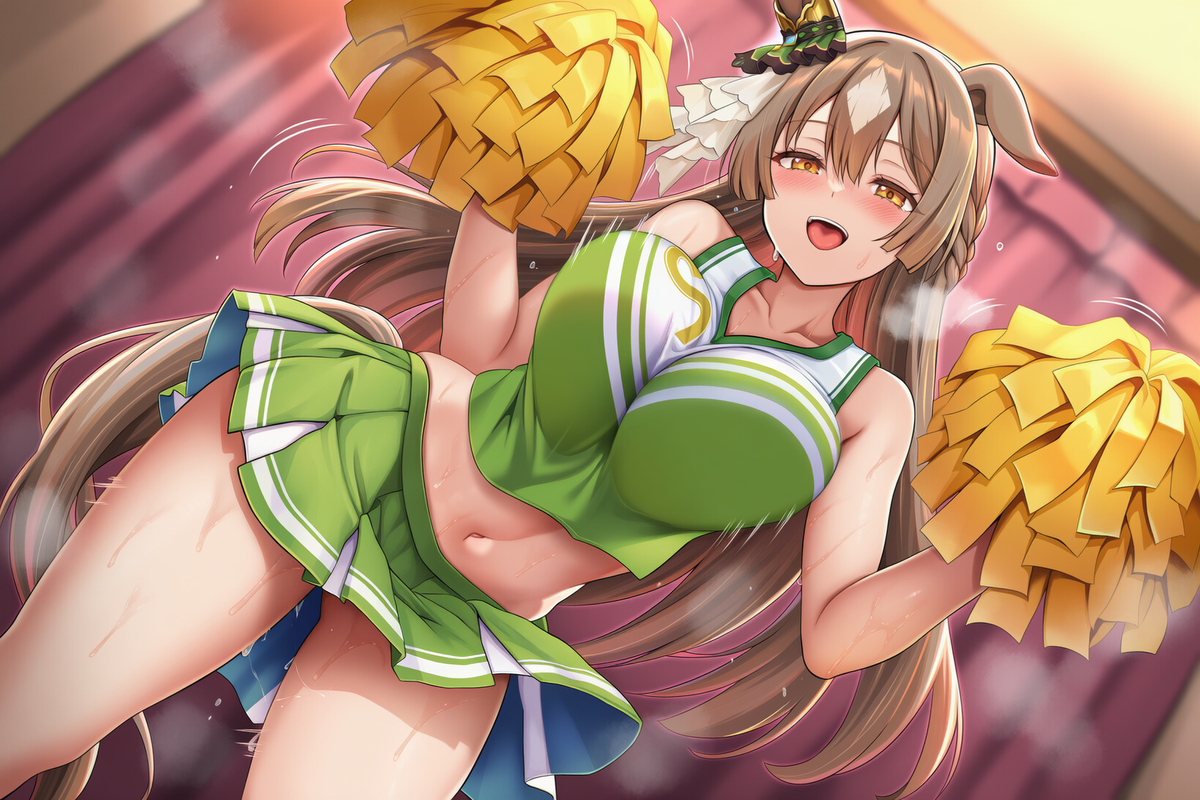 This is a pixiv picture whose title is サトノダイヤモンド／Satono Diamond.