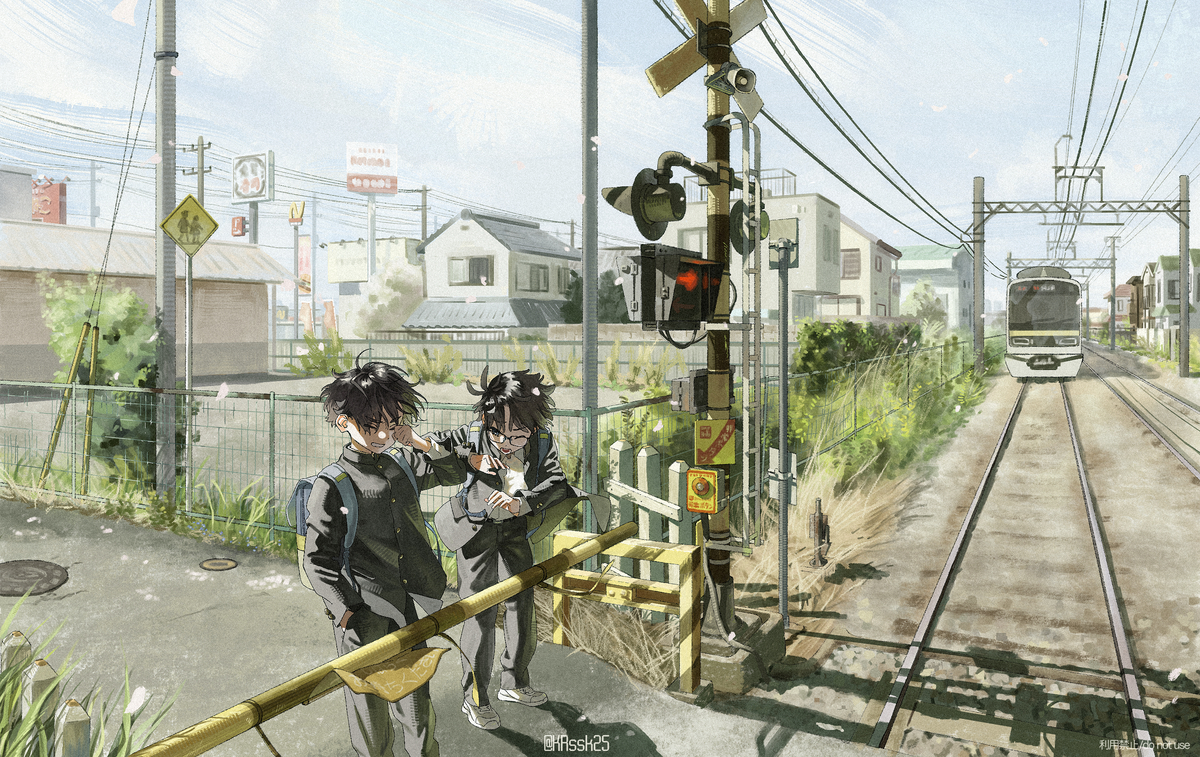 This is a pixiv picture whose title is 春の風.