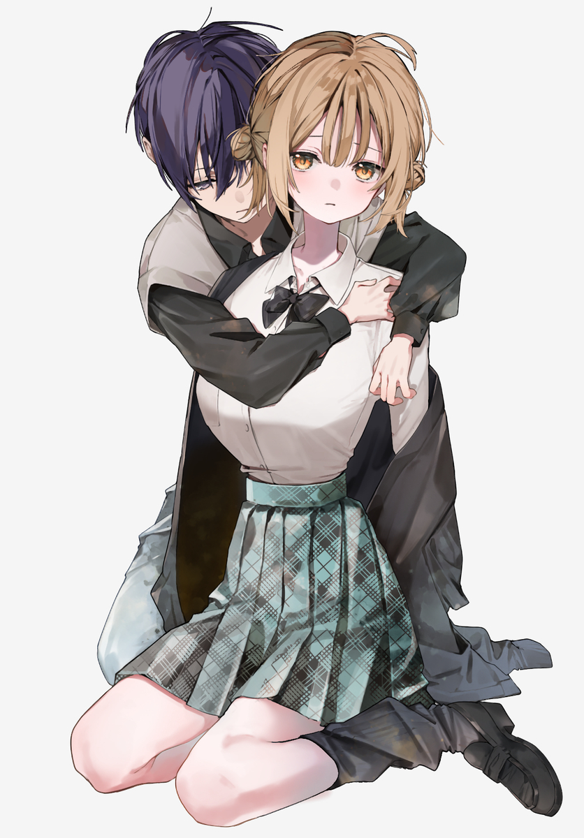 This is a pixiv picture whose title is 【どこがいたい？】表紙絵【創作】.