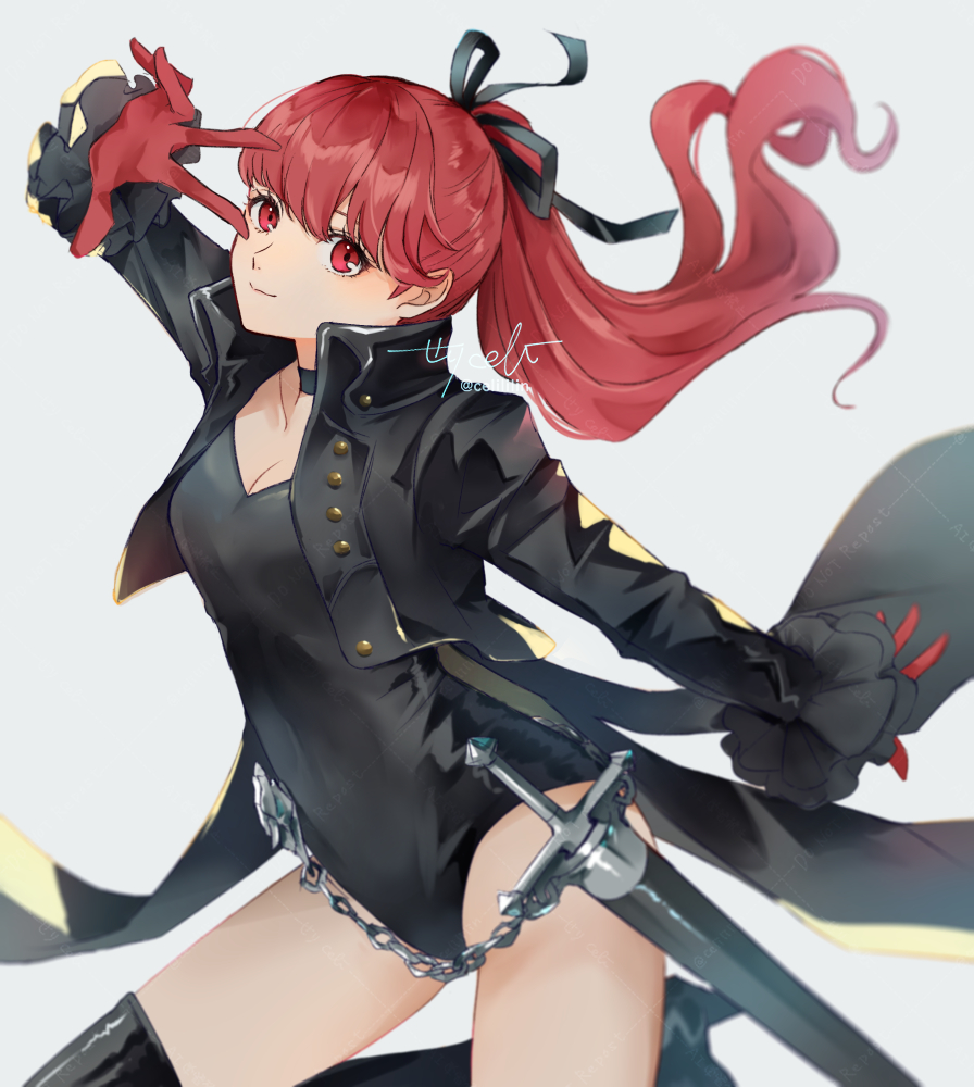 This is a pixiv picture whose title is ペルソナ5Rとナイトレイン.