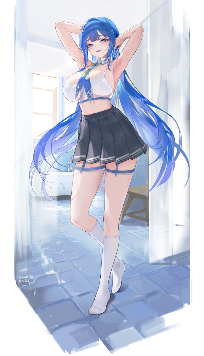 This is a pixiv picture whose title is アルカナ.