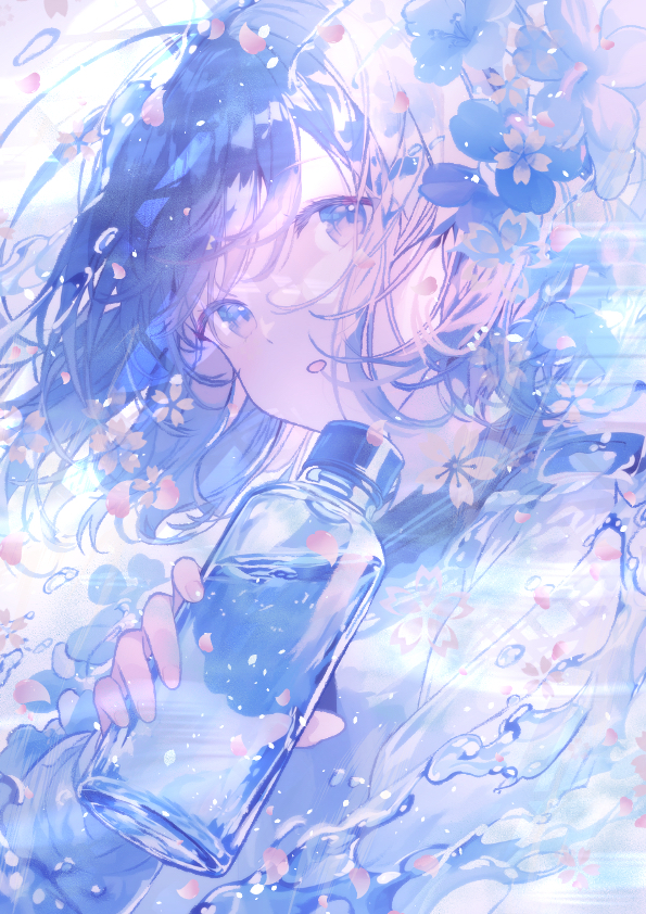 This is a pixiv picture whose title is 『Here you go』.