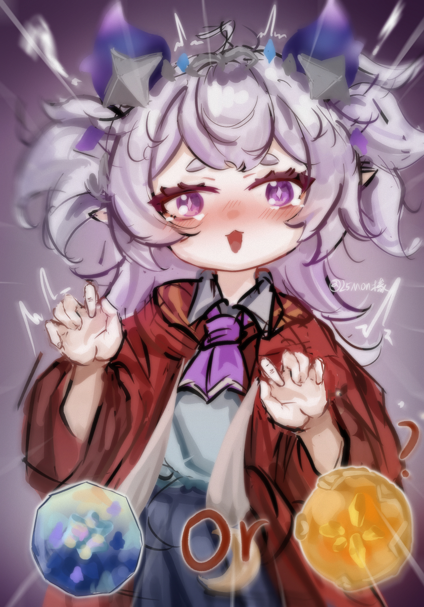 This is a pixiv picture whose title is or？.