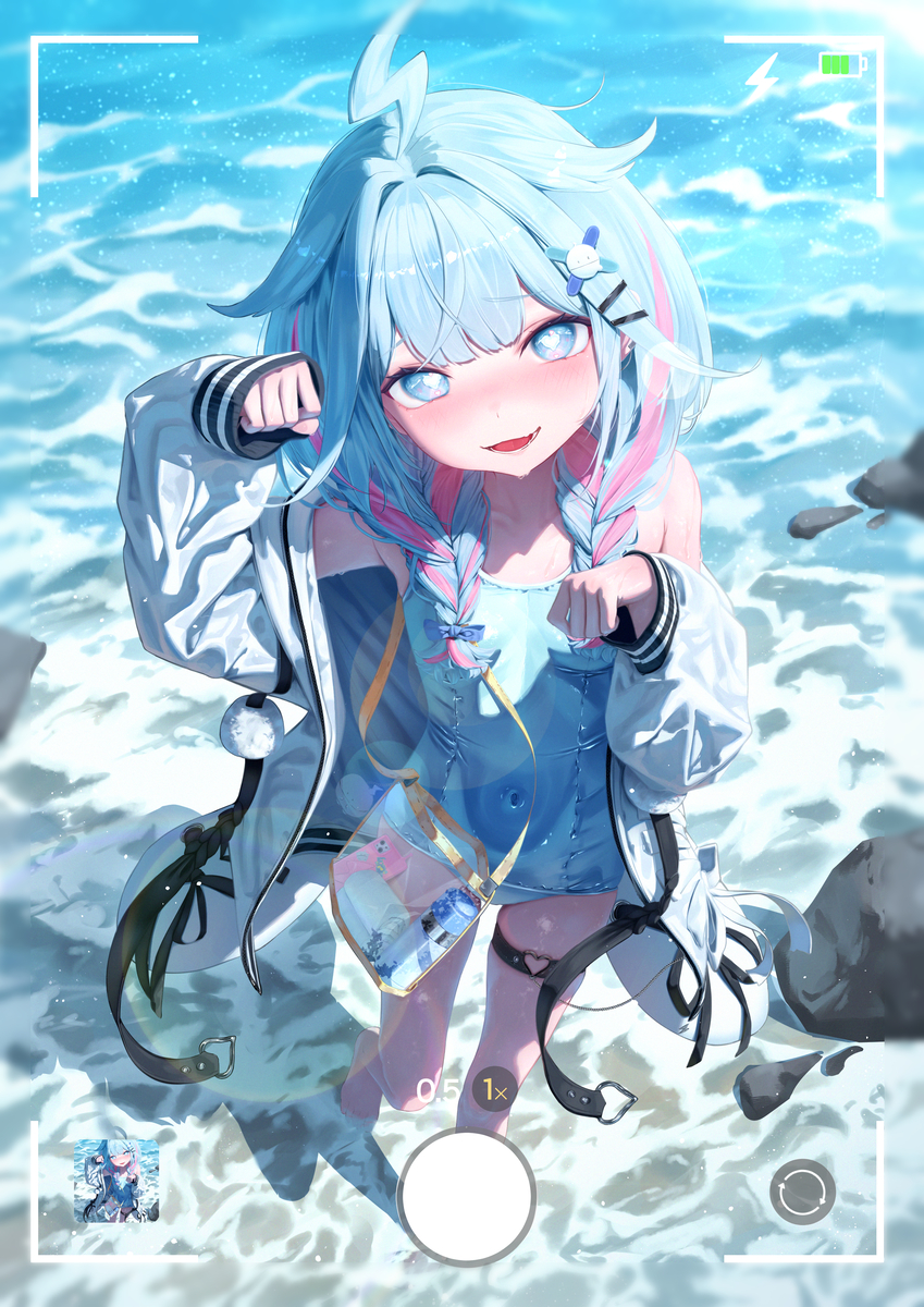 This is a pixiv picture whose title is 無題.