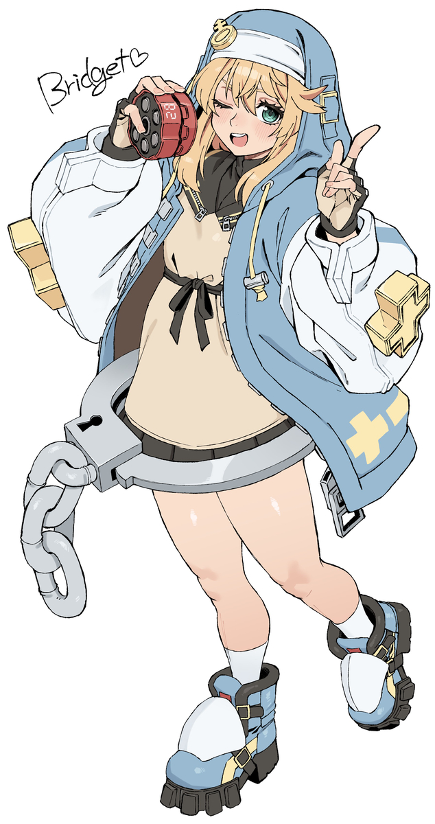 This is a pixiv picture whose title is ブリジット.