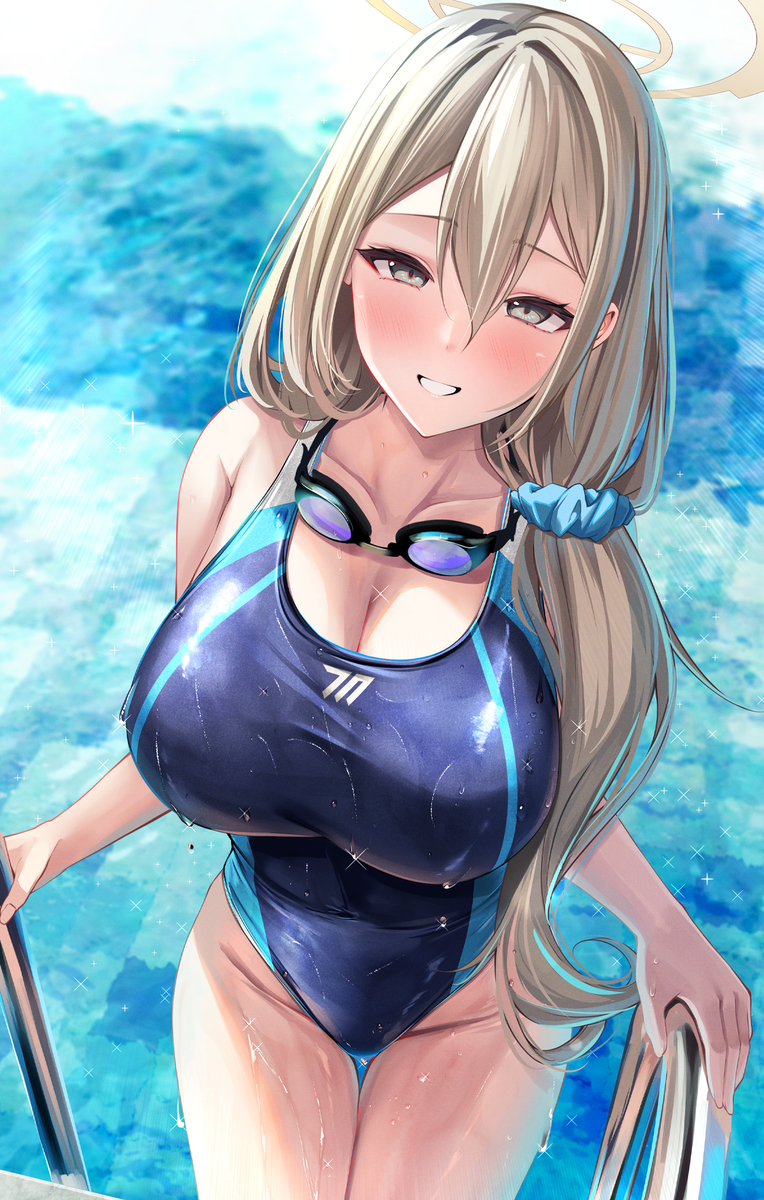 This is a pixiv picture whose title is 水も滴る….