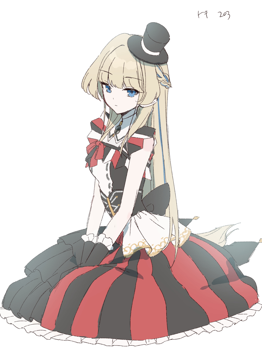 This is a pixiv picture whose title is キャラクターにいろんな衣装着せました.