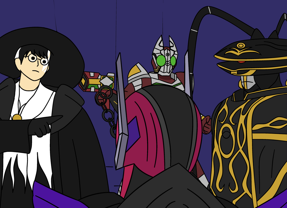 This is a pixiv picture whose title is 出会す天野.