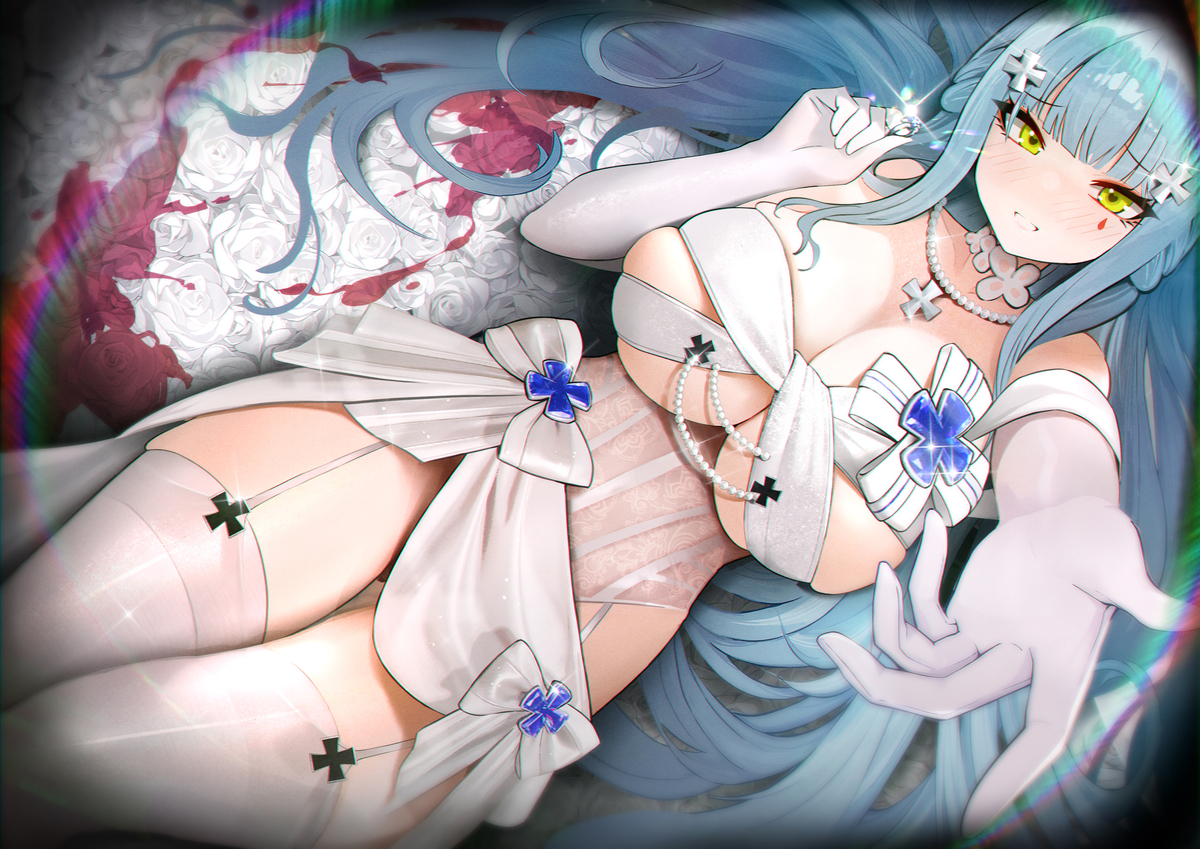 This is a pixiv picture whose title is 416：Please marry me!.