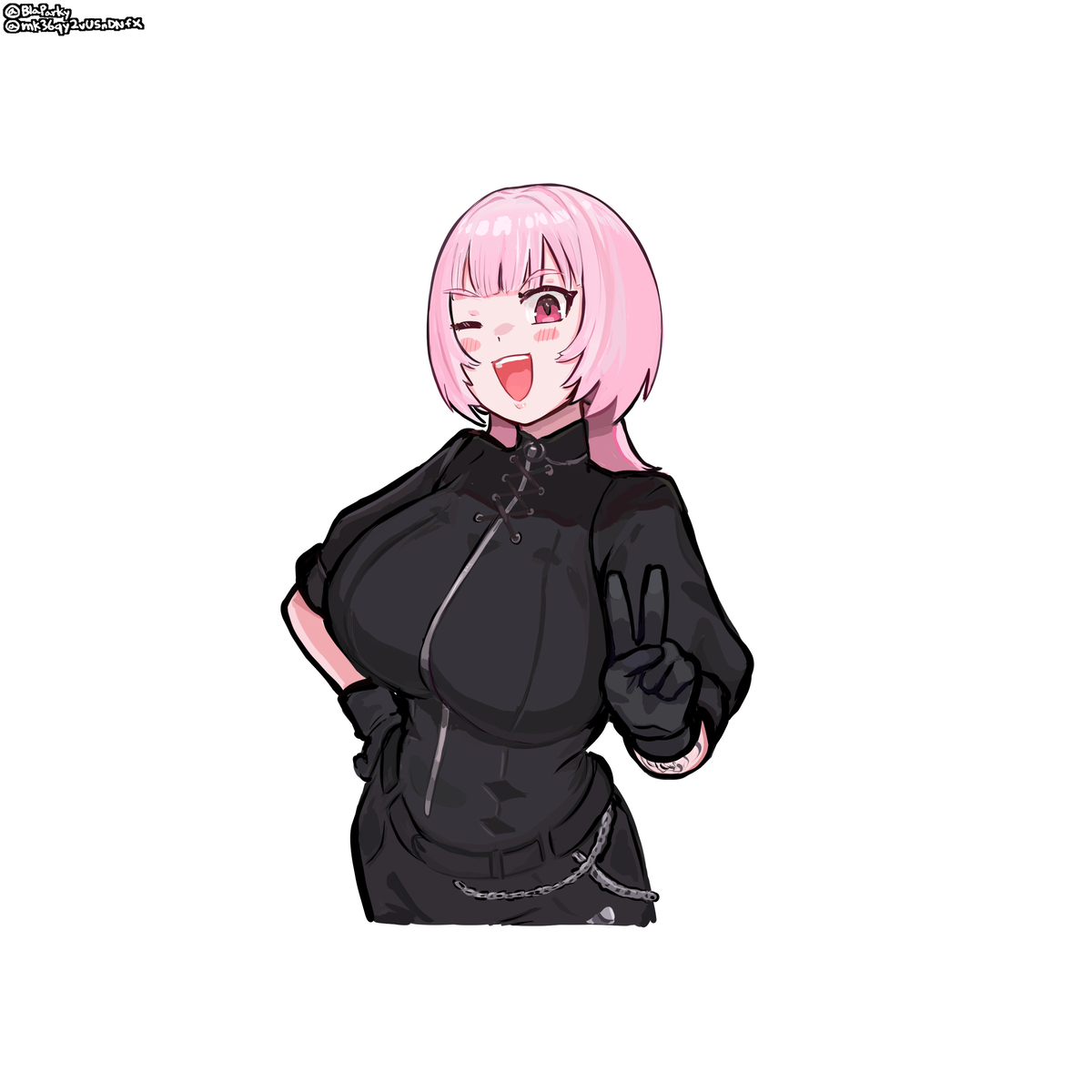 This is a pixiv picture whose title is Pea~ce.