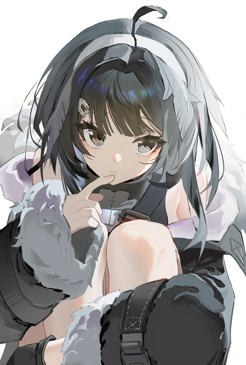 This is a pixiv picture whose title is 谁家羽毛笔.