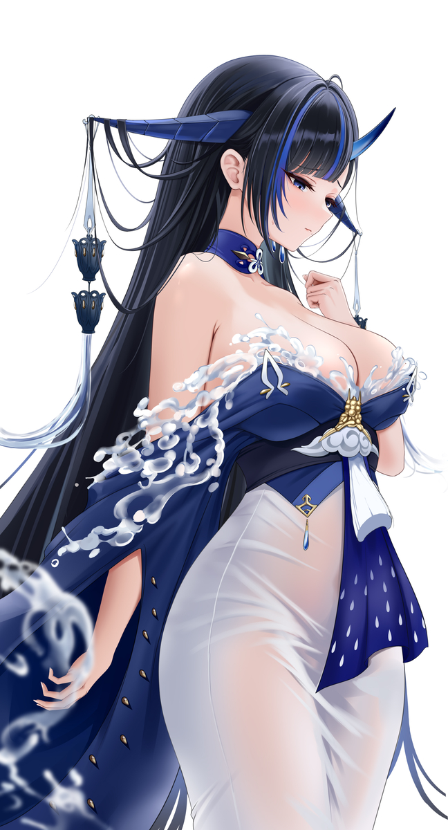 This is a pixiv picture whose title is 云龙.