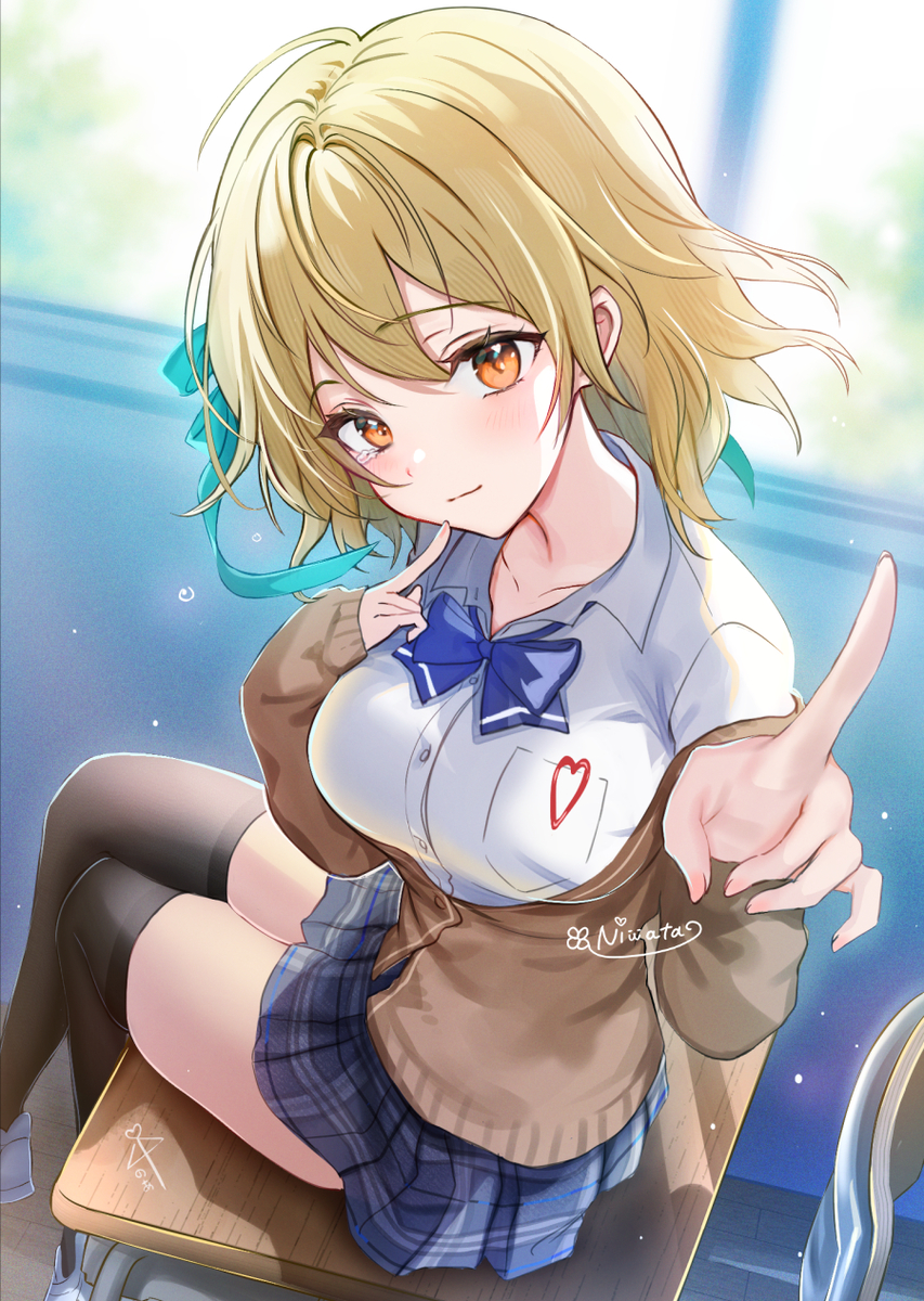This is a pixiv picture whose title is 【お仕事】私のこと好きになるまで告白の返事はしなくていいから。.