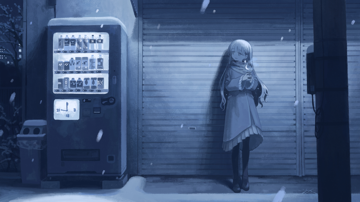 This is a pixiv picture whose title is [works] ふたりでおはなし.