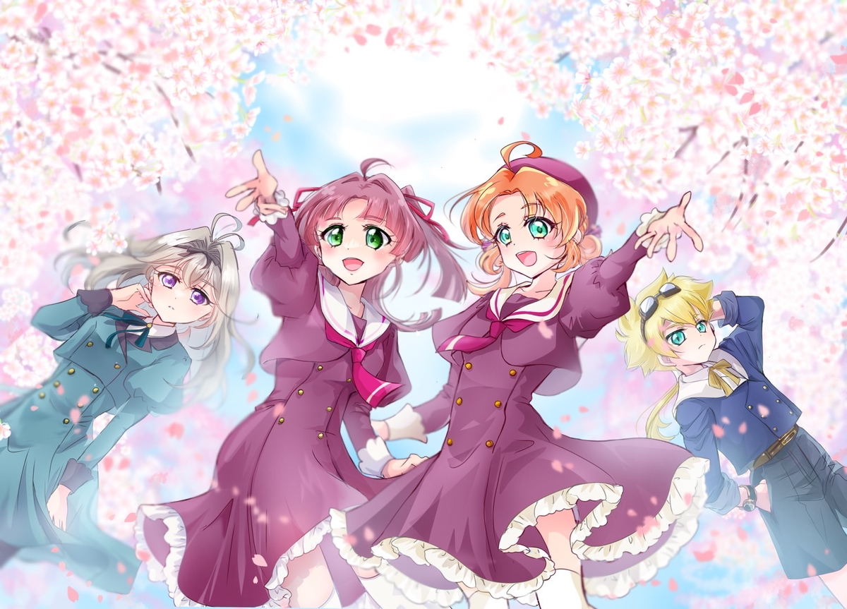 This is a pixiv picture whose title is たんプリ：さくらさくら.