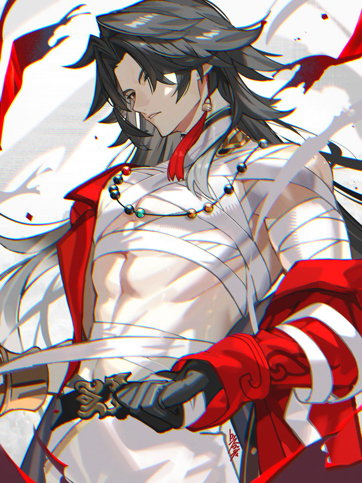 This is a pixiv picture whose title is 千冶・刃.