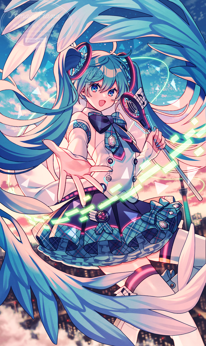 This is a pixiv picture whose title is 今きみと迎える、.