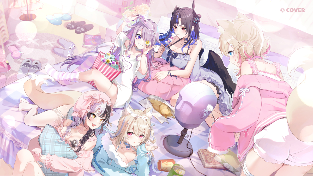 This is a pixiv picture whose title is Hololive EN Advent.