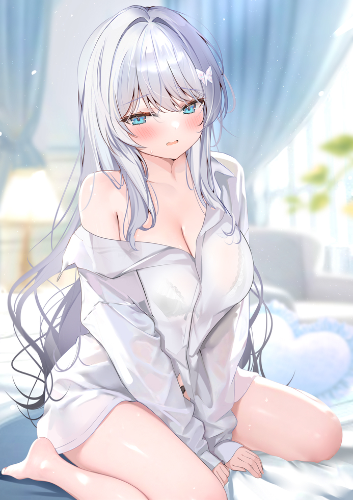 This is a pixiv picture whose title is なんでこんなに近いのに無反応なの!?.