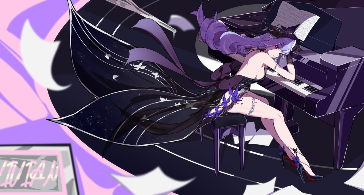 This is a pixiv picture whose title is 薇薇安生日快乐.