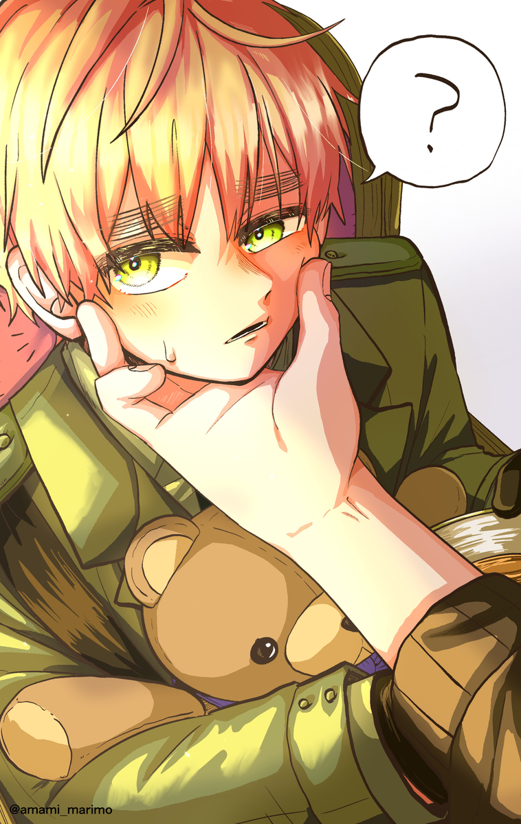 This is a pixiv picture whose title is 新緑の眼差し.