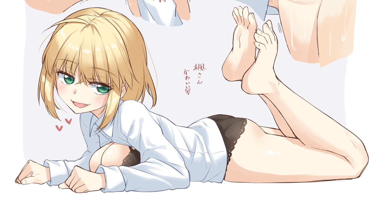This is a pixiv picture whose title is 楓さんラクガキ♡.