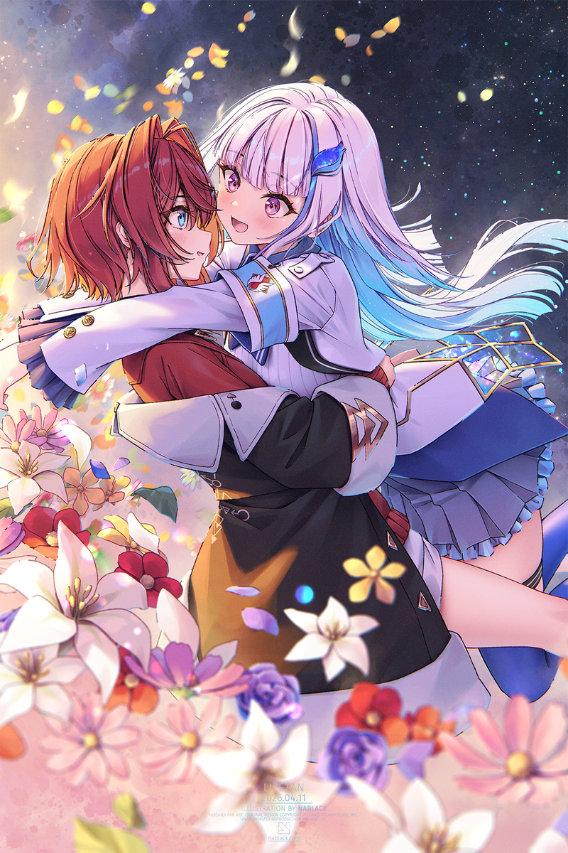 This is a pixiv picture whose title is #にじそうさく11新刊表紙.