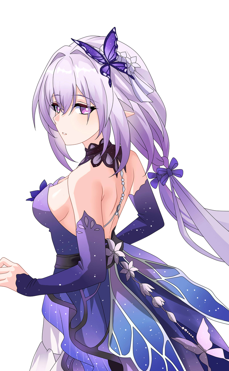 This is a pixiv picture whose title is Castorice 💜.