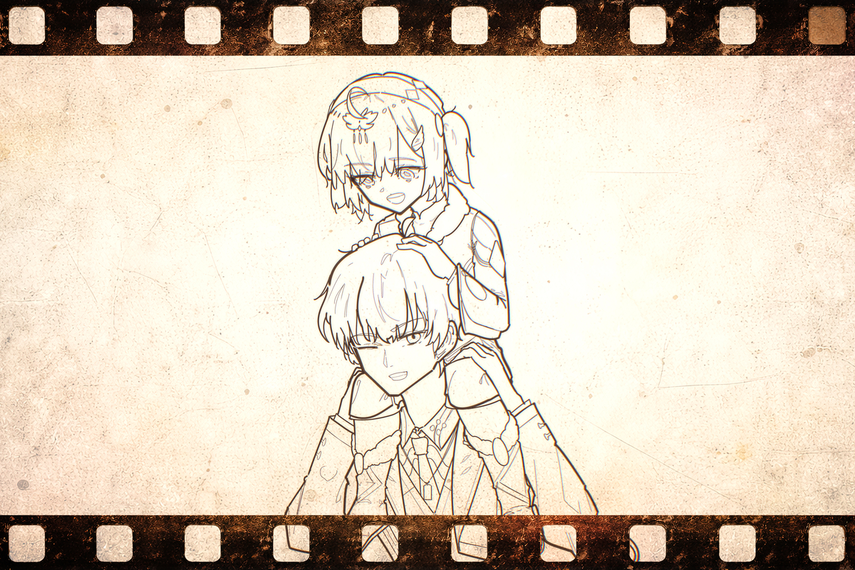 This is a pixiv picture whose title is 2026-04-11 [エイメス回想] エイメス.