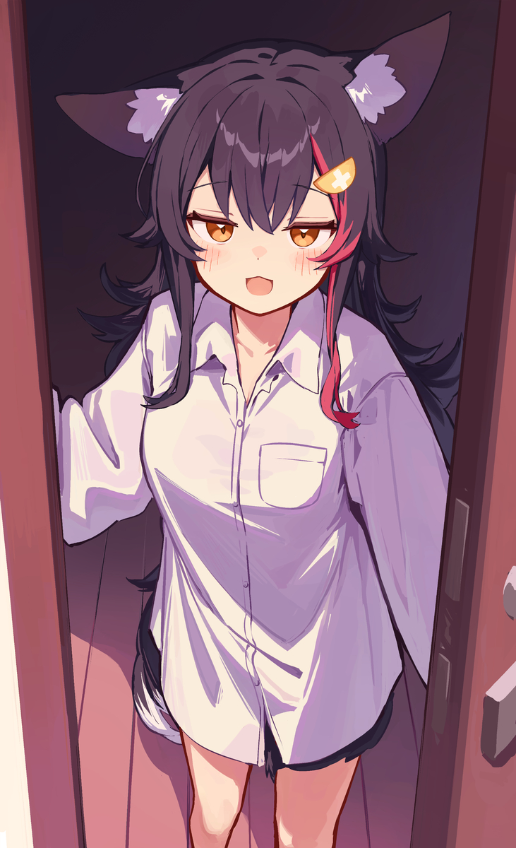 This is a pixiv picture whose title is おかえり～.