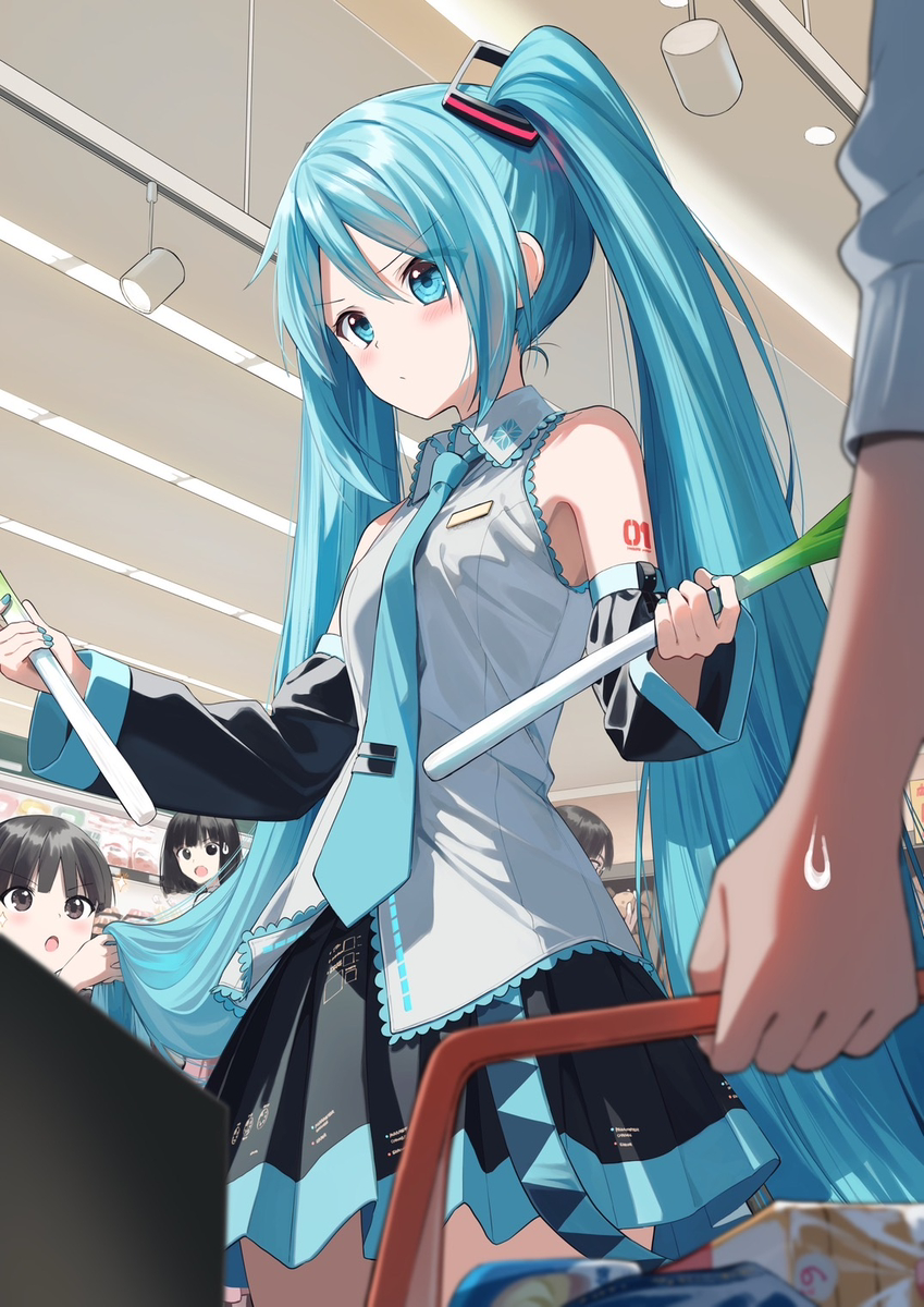 This is a pixiv picture whose title is 悩む.