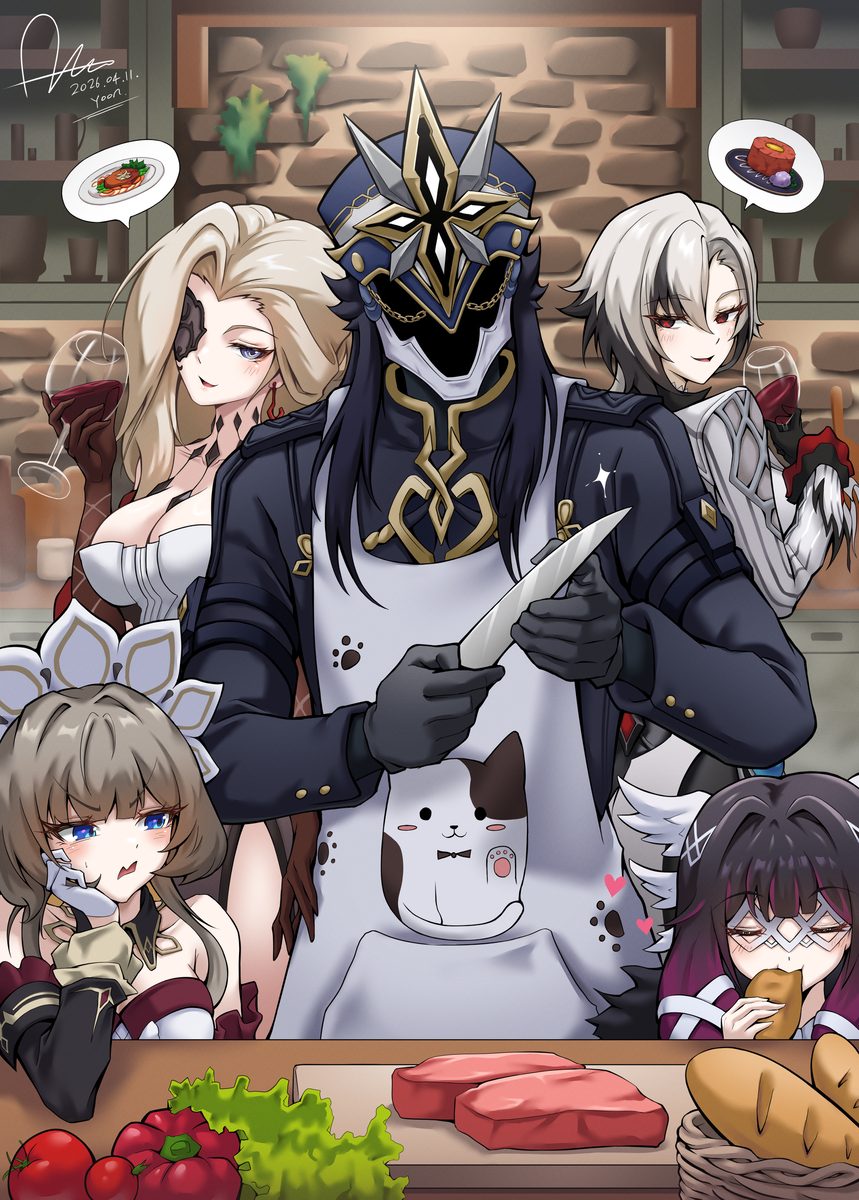 This is a pixiv picture whose title is シェフカピターノ.