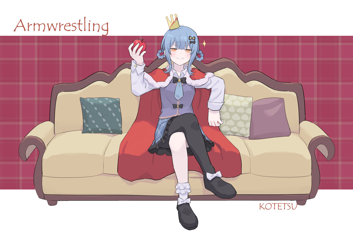 This is a pixiv picture whose title is ”王者の風格”.