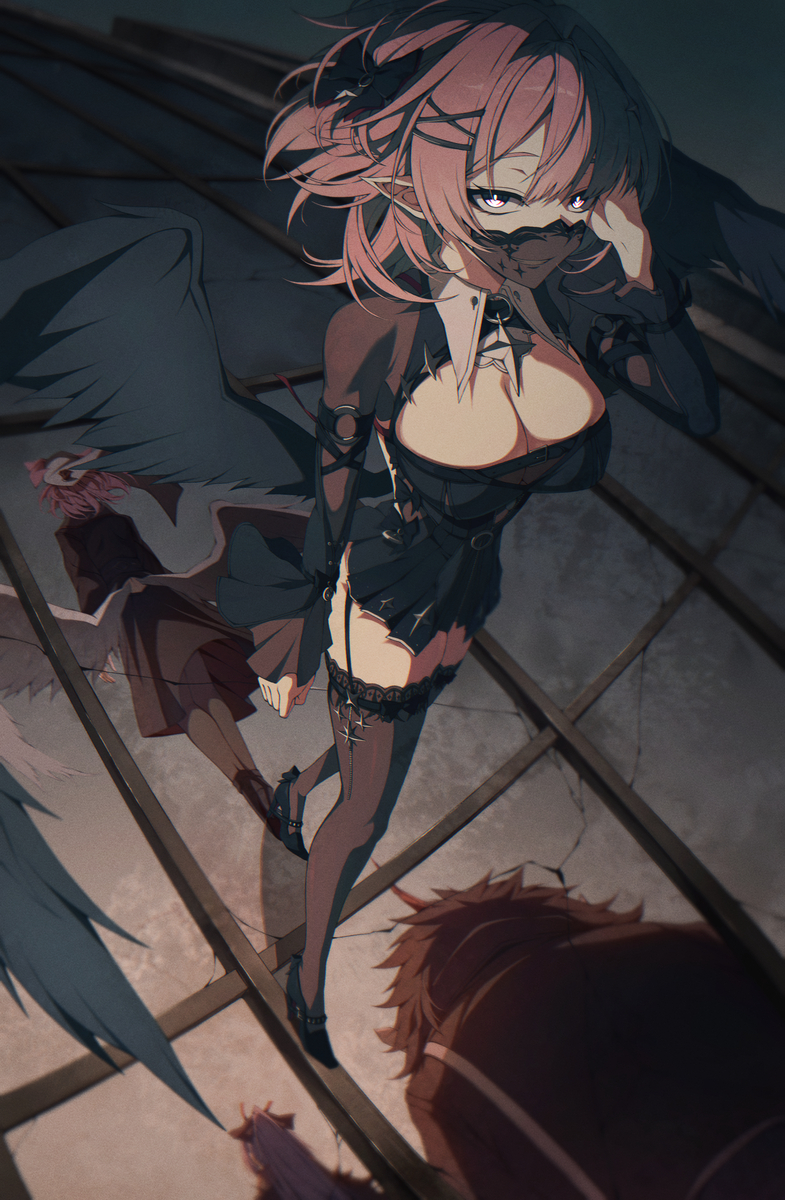 This is a pixiv picture whose title is Ramiel.