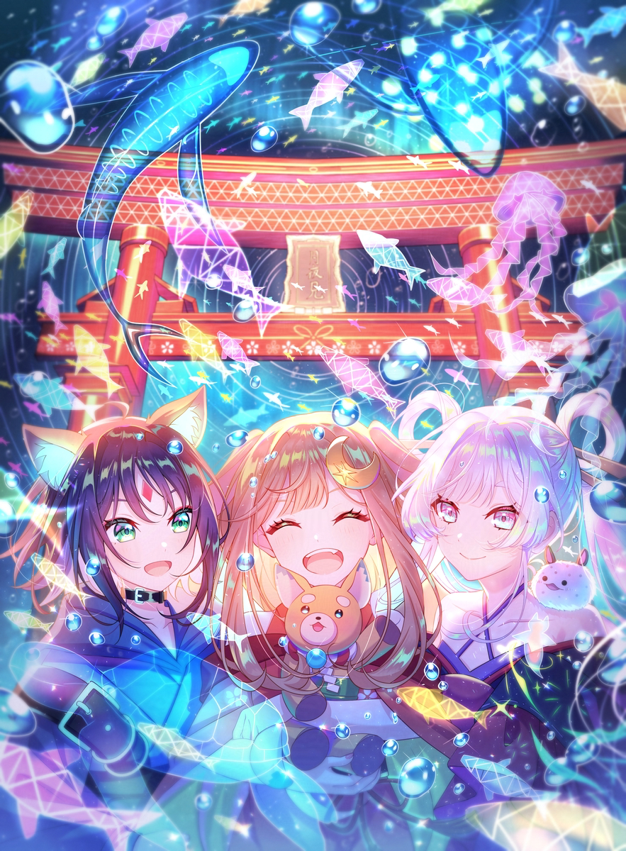 This is a pixiv picture whose title is 超かぐや姫！.