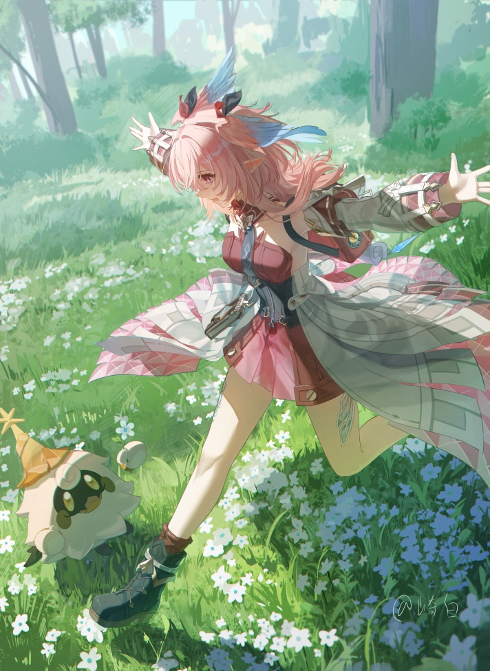 This is a pixiv picture whose title is 莉奈娅.
