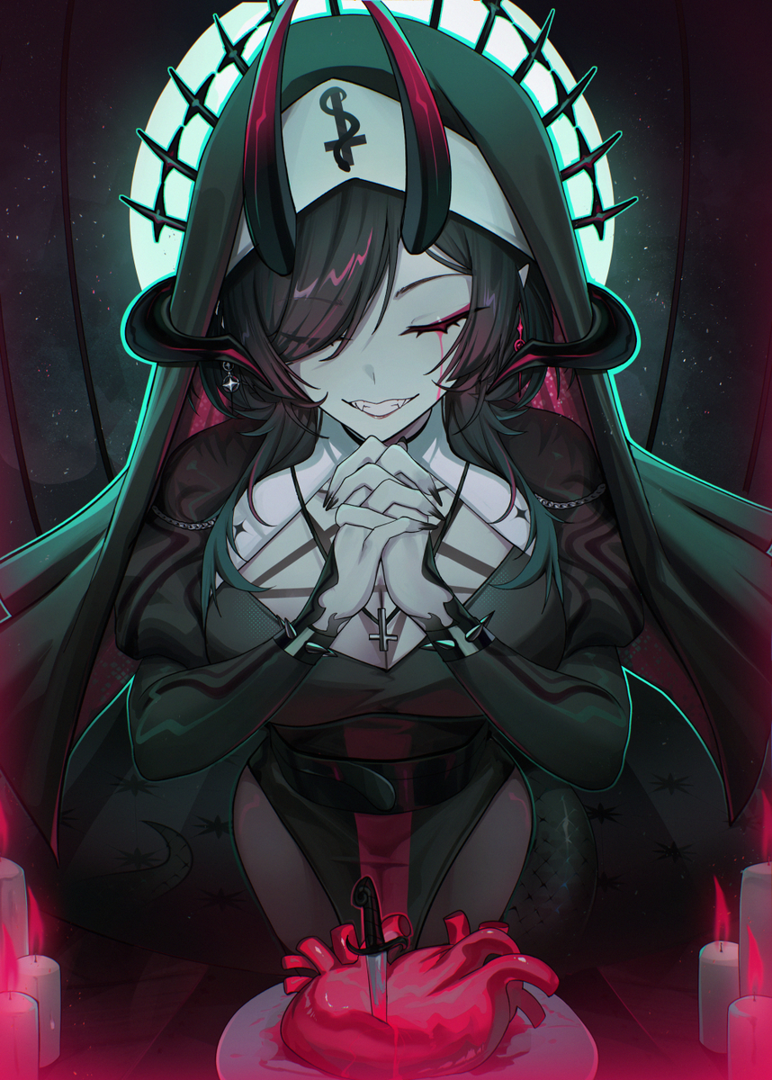 This is a pixiv picture whose title is Demon Ritual.