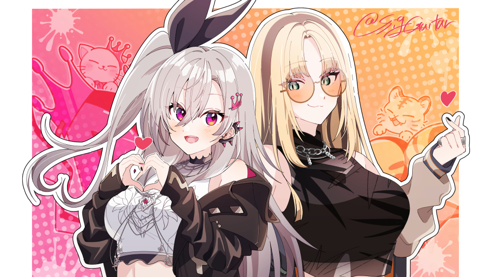 This is a pixiv picture whose title is りおにこ.