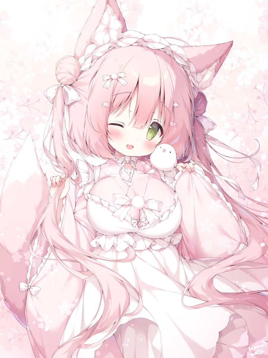 This is a pixiv picture whose title is 🌸.