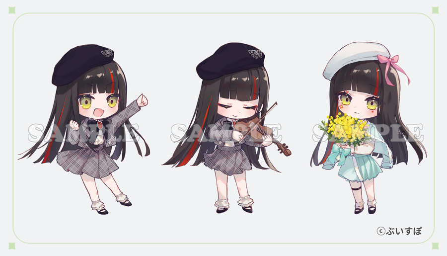 This is a pixiv picture whose title is 🦋🎆.
