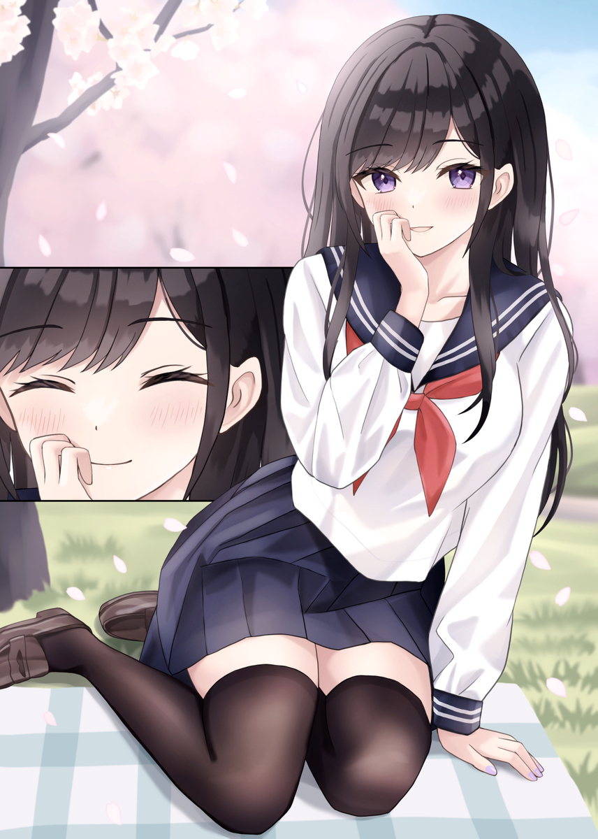This is a pixiv picture whose title is 「お待たせしました…あら、お邪魔でしたか？」.