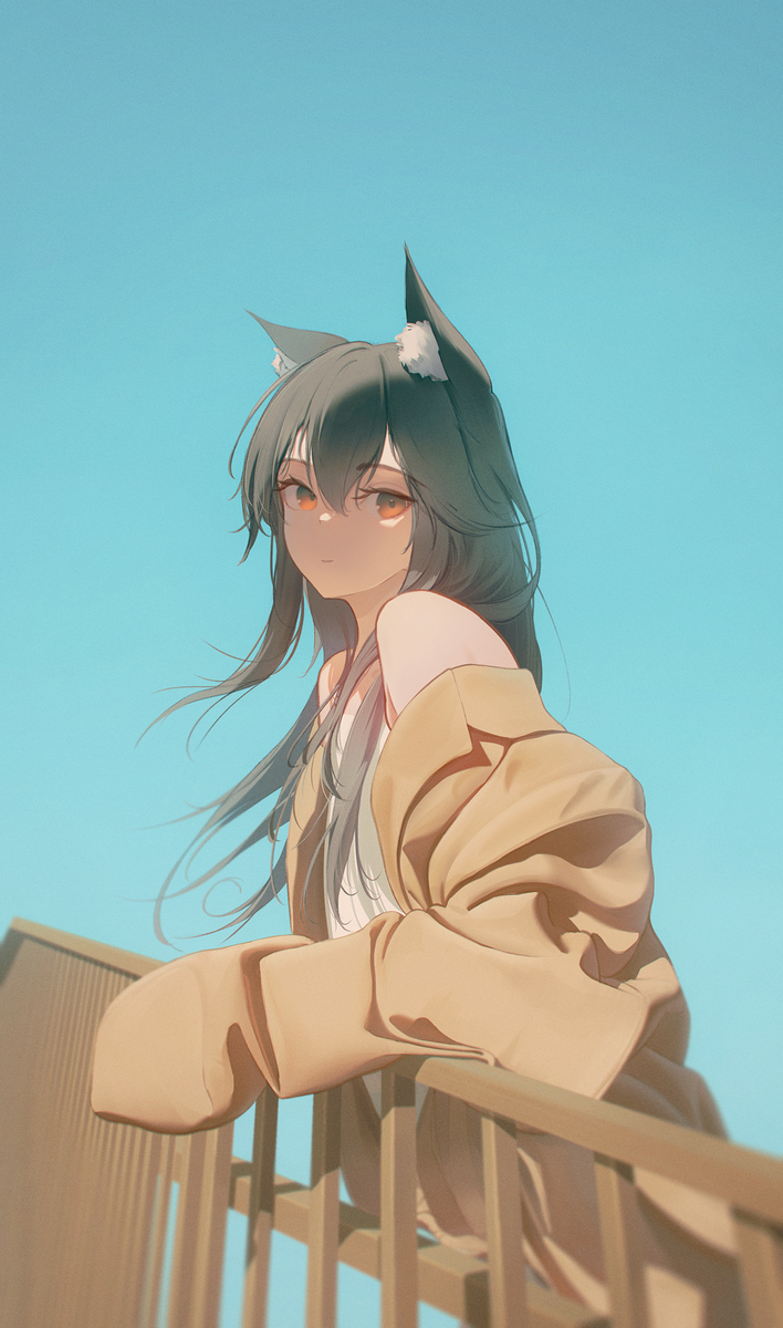 This is a pixiv picture whose title is Texas Arknights (Study).