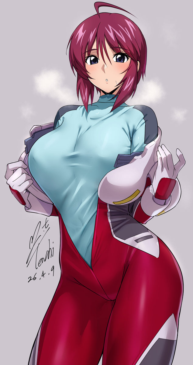 This is a pixiv picture whose title is ガンダムSEED_DESTNIY - ルナマリア・ホーク.