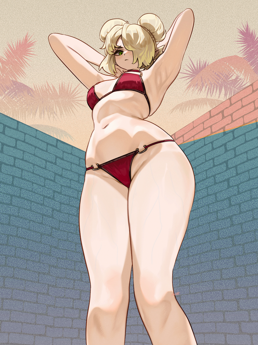 This is a pixiv picture whose title is commission.