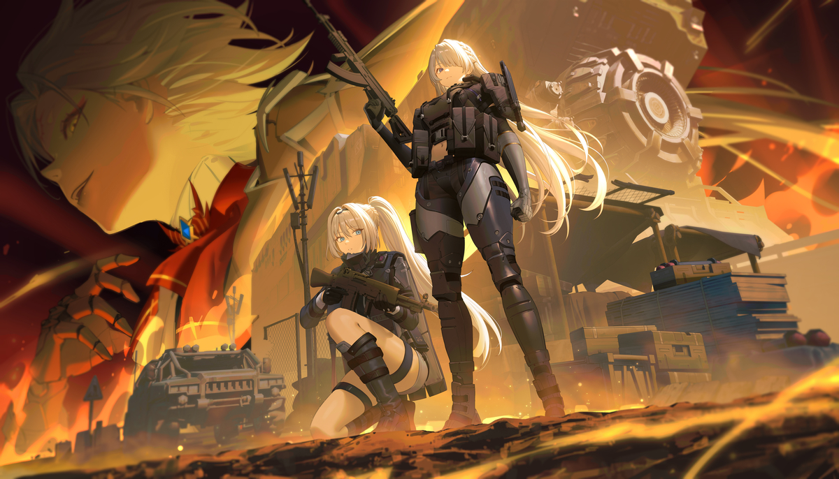 This is a pixiv picture whose title is スタンバイ OK.
