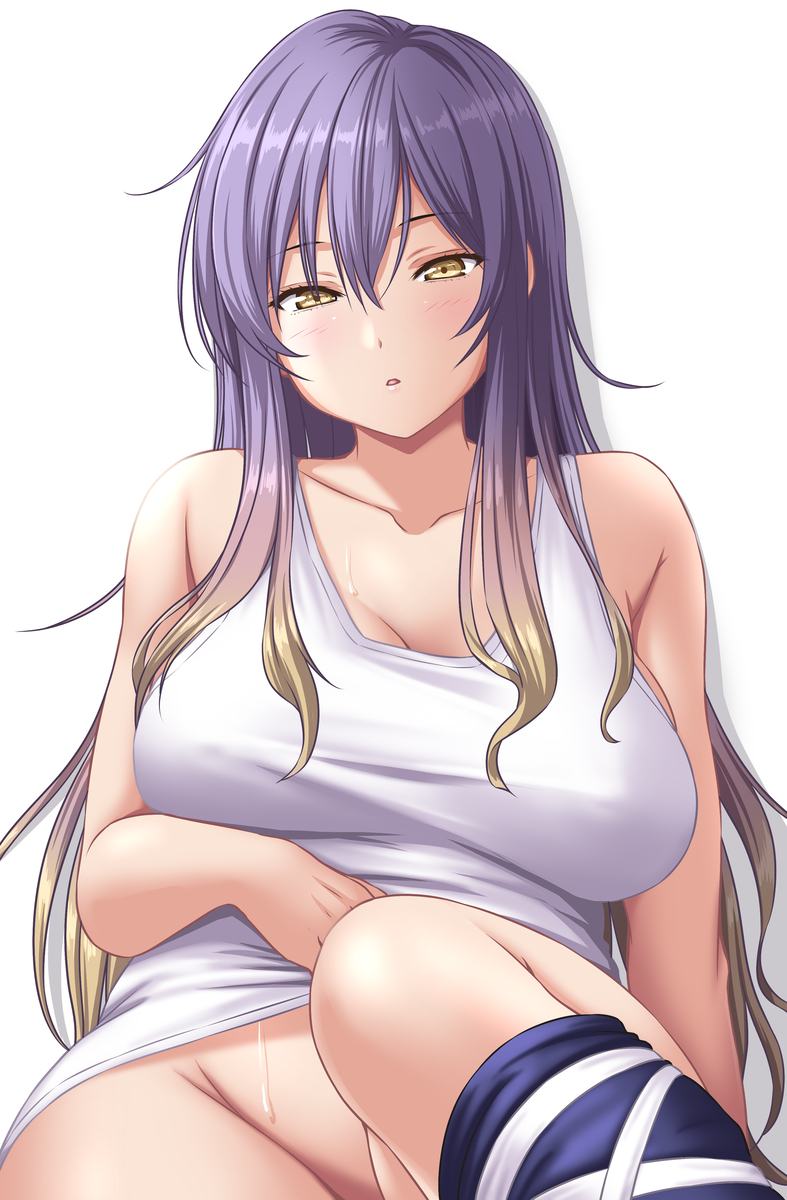 This is a pixiv picture whose title is タンクトップの聖白蓮.