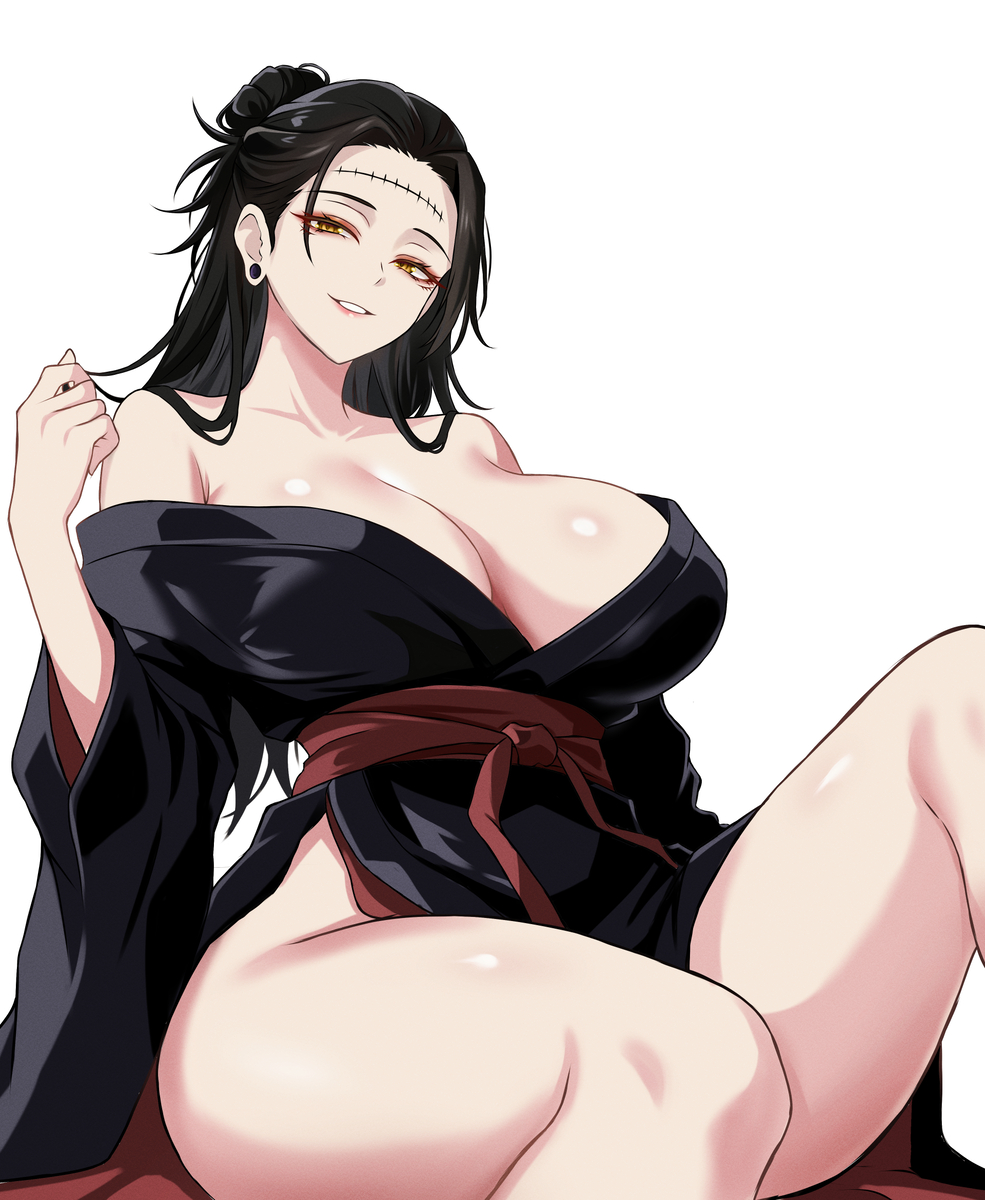 This is a pixiv picture whose title is ママ羂索.