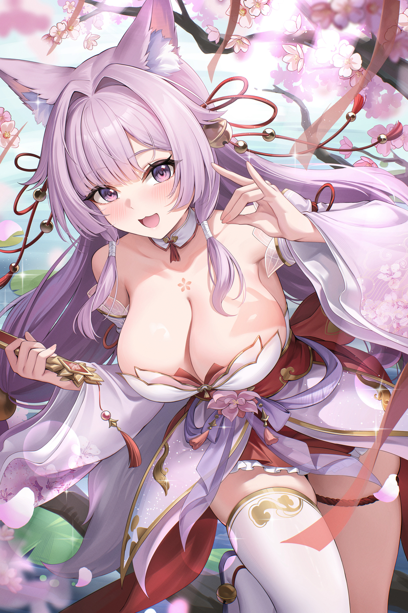 This is a pixiv picture whose title is 涂山小玉.