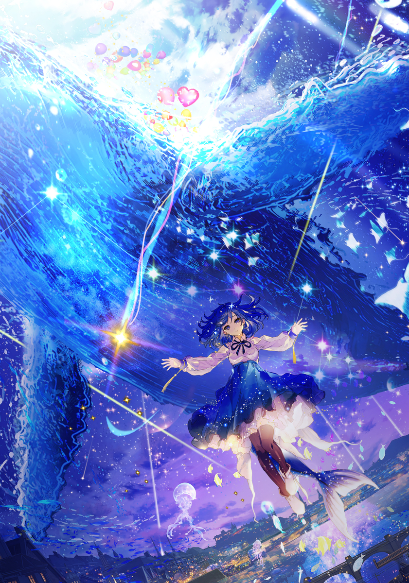 This is a pixiv picture whose title is 絵師100人展１６アニメイト.