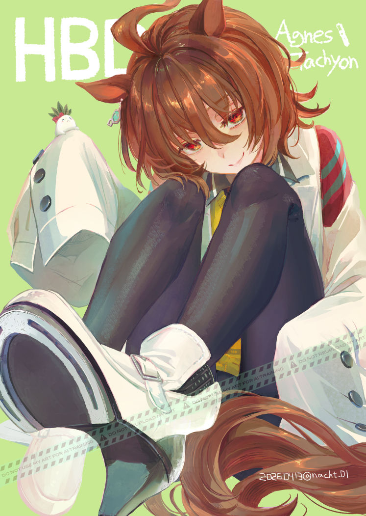 This is a pixiv picture whose title is タキオン.